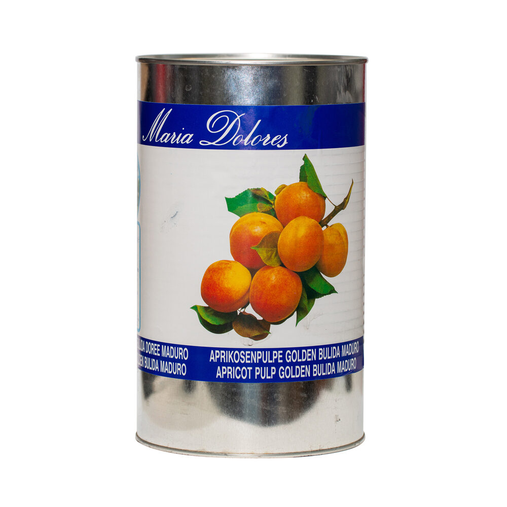 Abrikozenpulp semi-hand 3x5kg blik