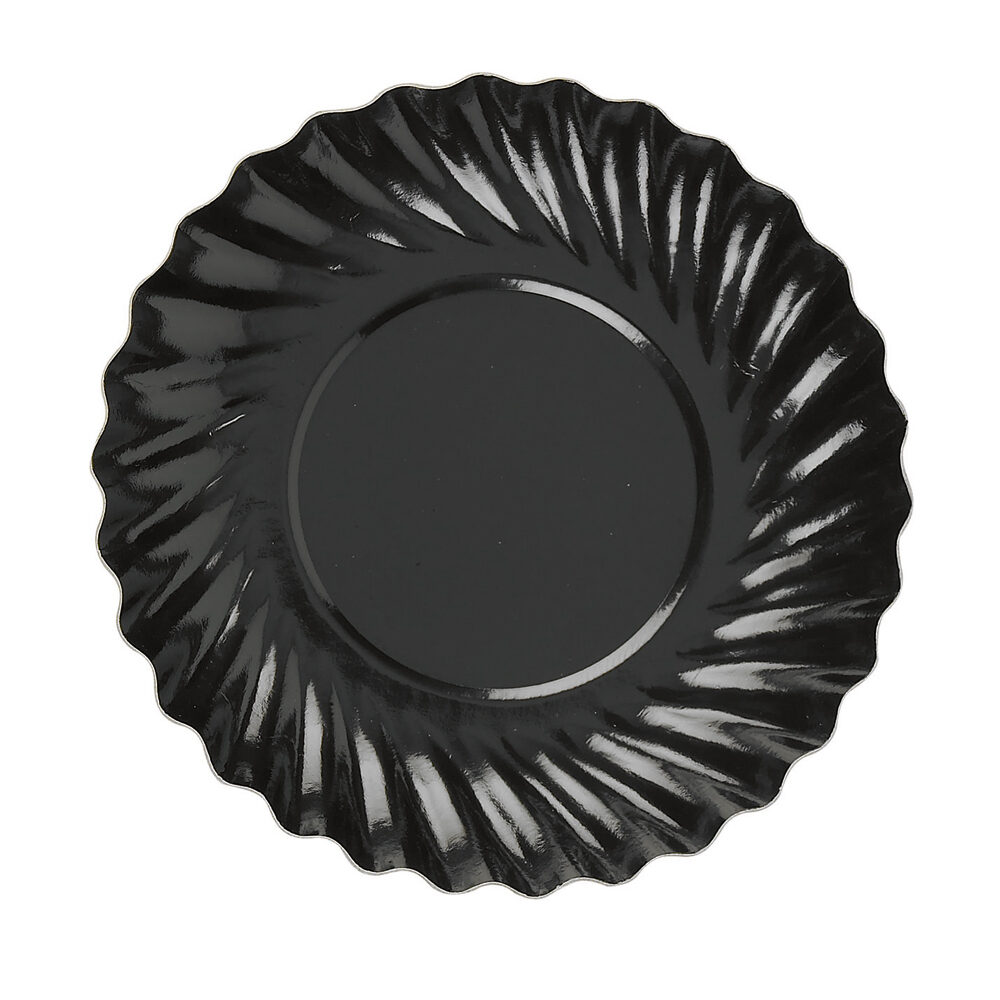 Bordje karton zwart 8,8cm 100st