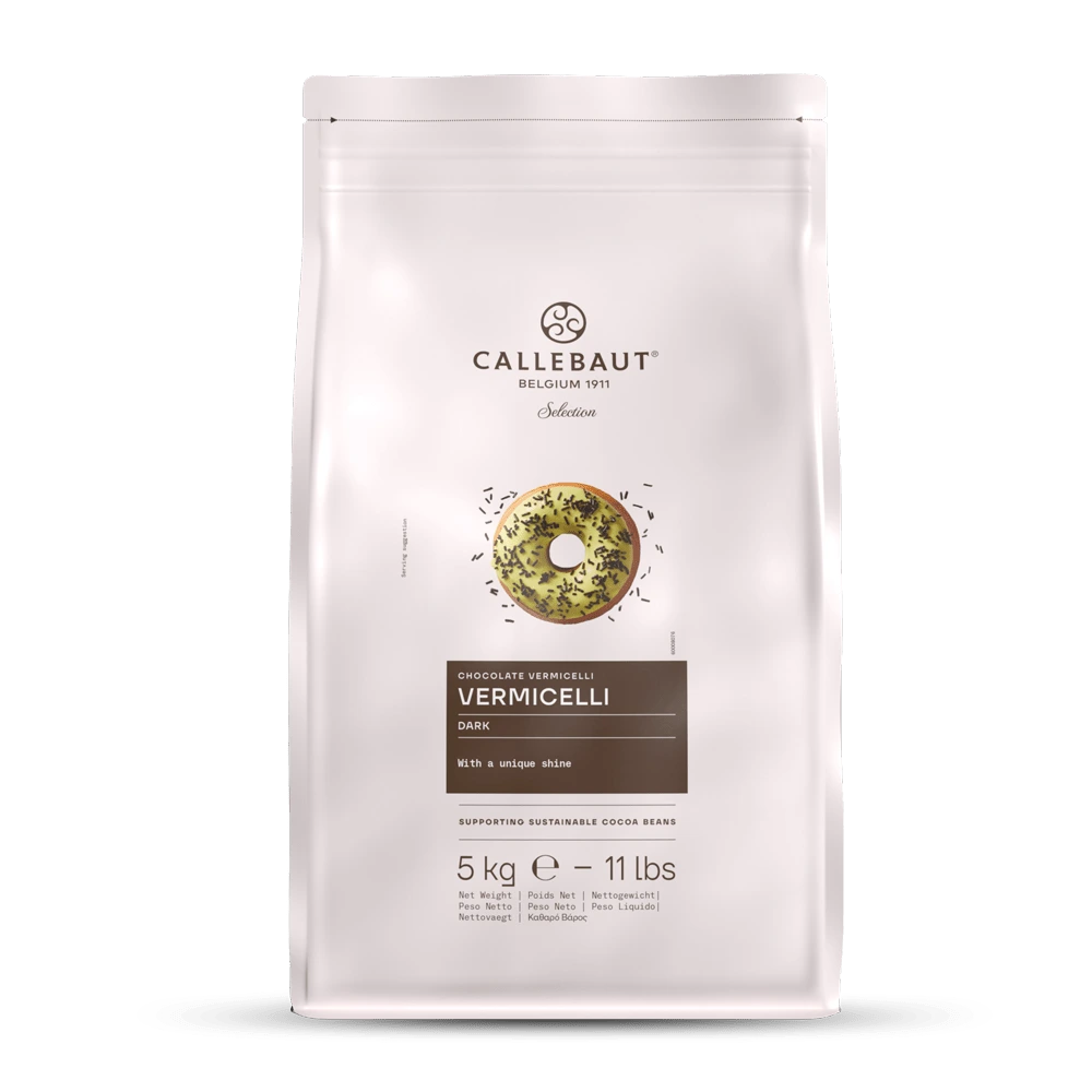 Callebaut Vermicelli 5kg Dark