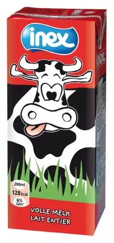 Inex volle melk brik 24x0,2L