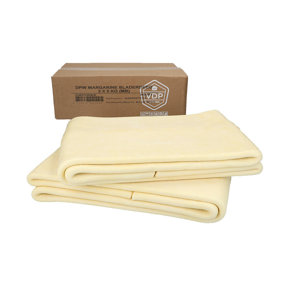 VDP Bladerdeeg margarine 2x5kg
