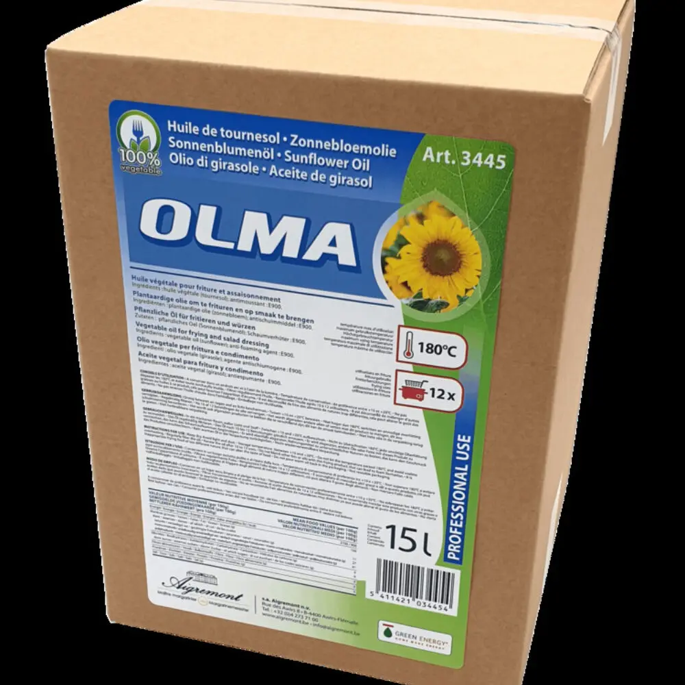 Zonnebloem olie 15L BIB
