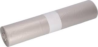 Vuilniszakken 120L transp. 50micron 8x20st