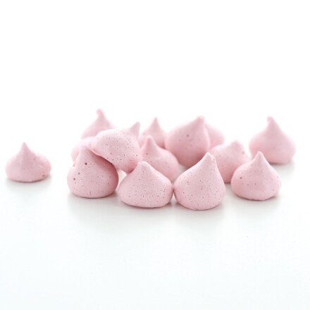 Leman 57356 Meringueknopjes roze 200g