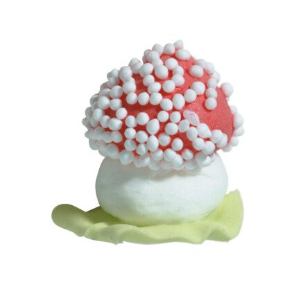 Leman 1051320 paddestoel met blad 2,7cm 144st