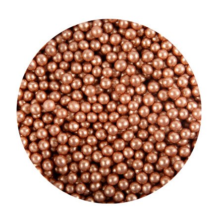 Leman 1057565 kleine softparels brons 0,4cm