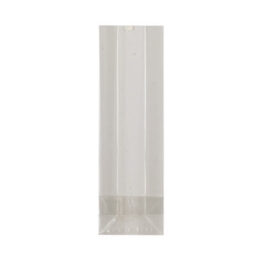 Blokbodemzakje 120+80x330mm 100st