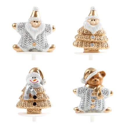 Leman 15041 kerstfi. goud zilver 64st