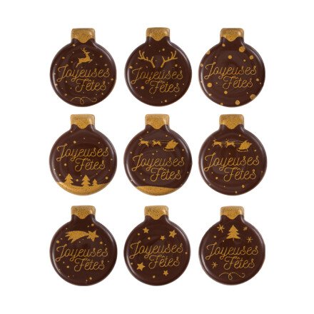 Leman 13588 kerstbal 2,5cm 300st