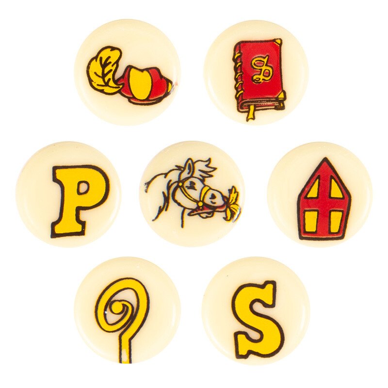 Leman 2036729 rondje sint 2cm