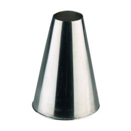 Spuithoedje inox effen 18mm