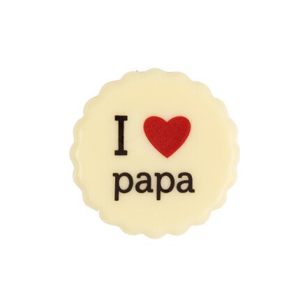 Leman 2011024 plaatje gekarte. i love papa 72st