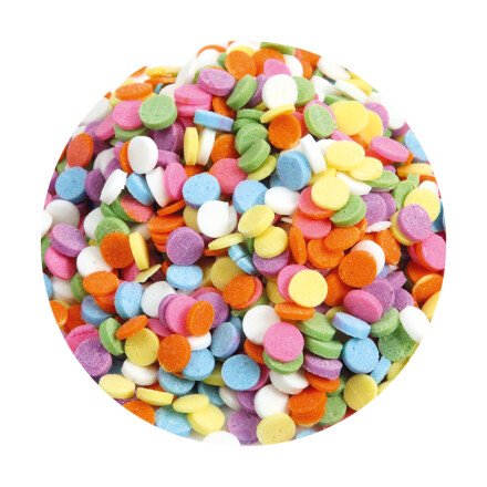 Leman 1061316 confetti gekle. 0,4cm 400gr