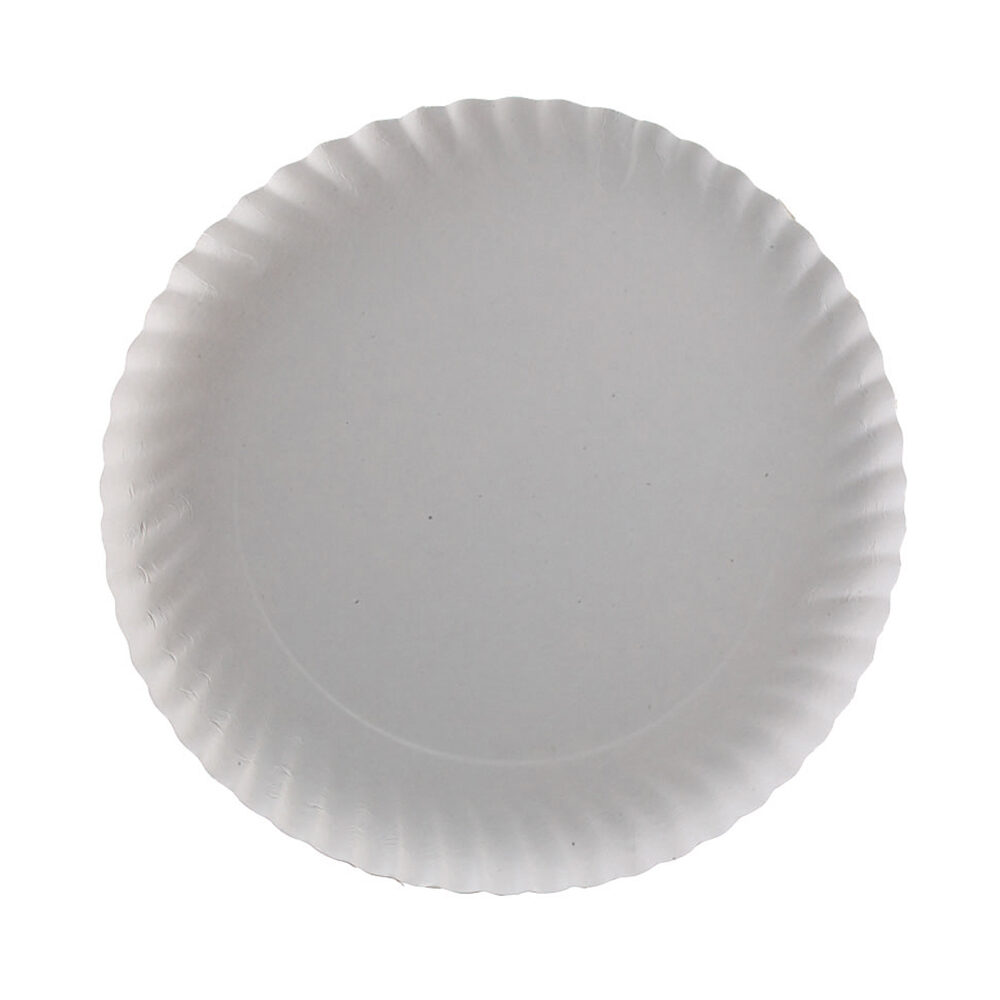 Bordje wit 21cm 250st