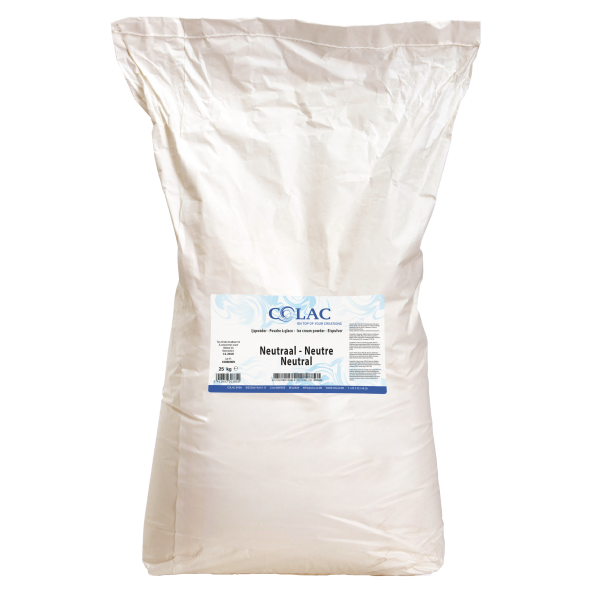 Colac ijspoeder neutraal 25kg