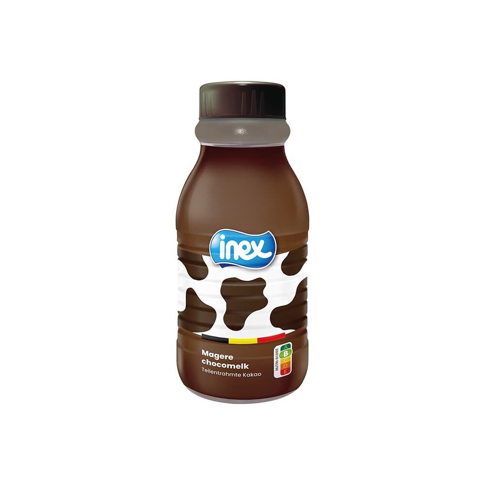 Inex chocomelk mager 6x500ml dop