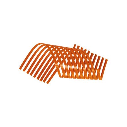 Leman 2091021 Spirelli oranje 14cm 24st