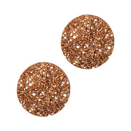 Leman 1034392 rondje amber 4cm 75st