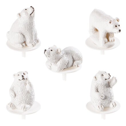 Leman 1015393 ijsberen 2,5cm 64st