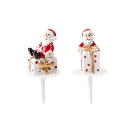 Leman 1015426 kerstman met cade.3cm 64st
