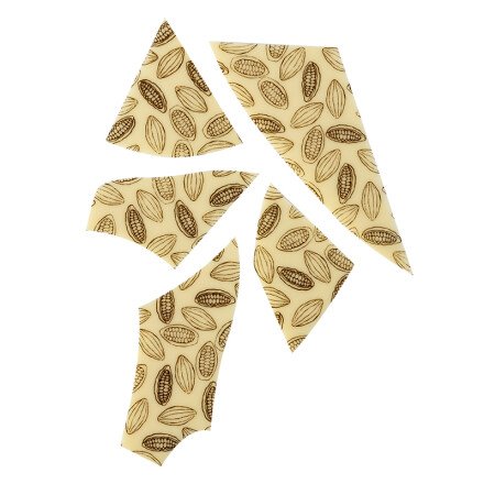 Leman 2075193 breekstuk cacaoboon 30x12cm 8st