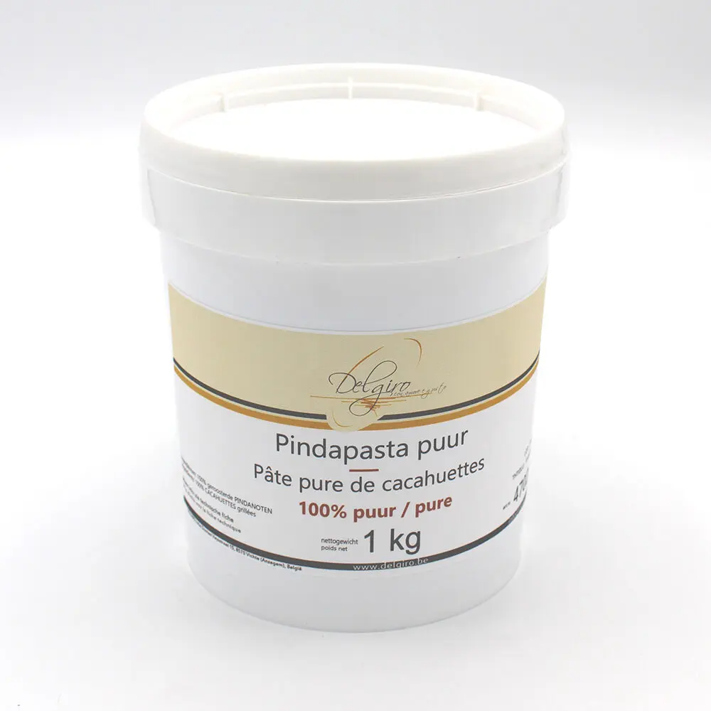 Delgiro Pindanoten pasta 100% 1kg