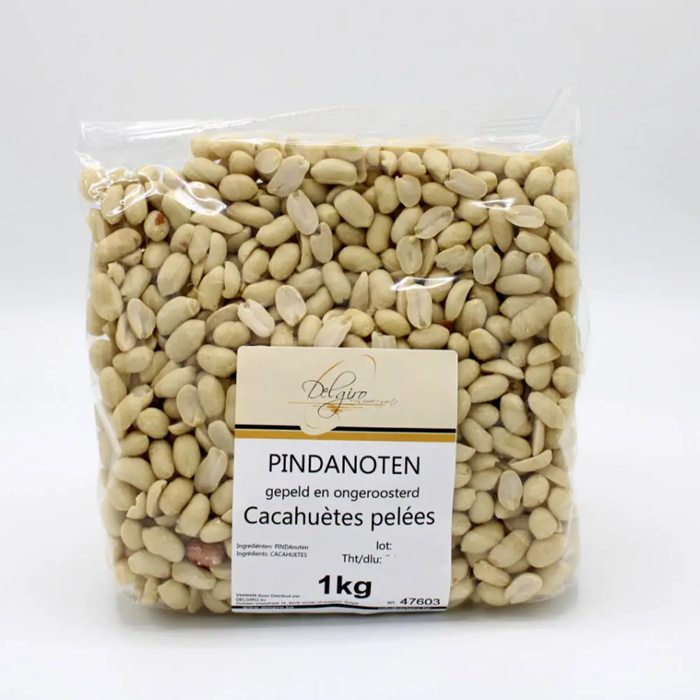 Delgiro gepelde pindanoten 1kg