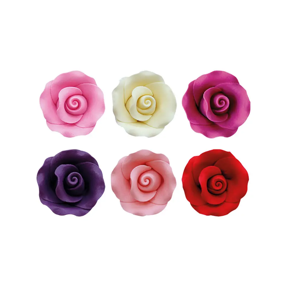 Leman 1066008 rozen assort. 2,5cm 64st