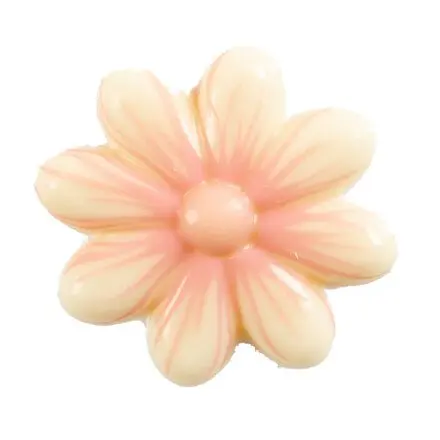 Leman 2032623 bloem wit 3,8cm 120st