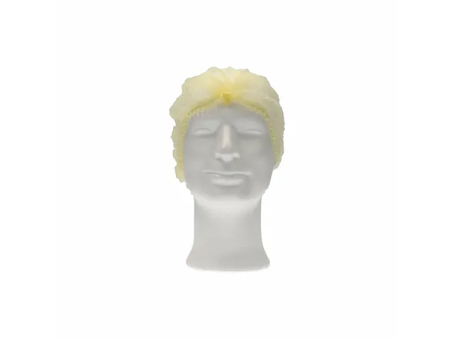 Haarnetjes geel wegwerp
