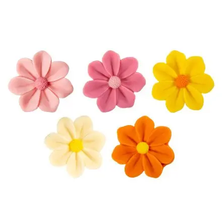 Leman 1034391 bloemen 4cm 75st