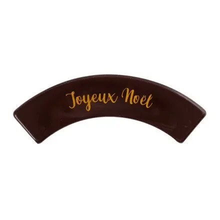 Leman 2015578 gebogen plaatje joyeux noel