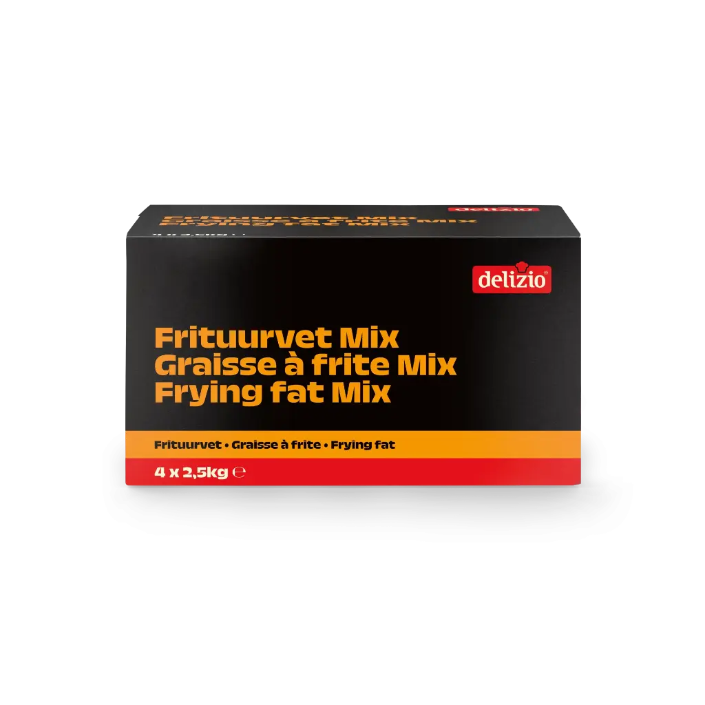 Delizio frituurvet mix 4x2,5kg