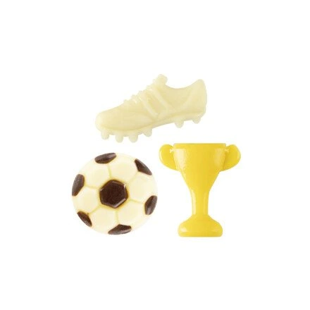 Leman 1024211 set voetbal 3cm 144st